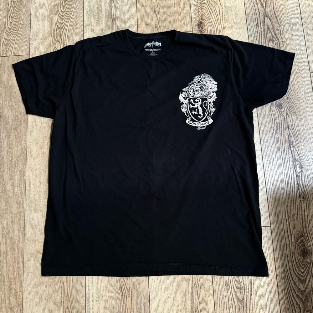 Warner Bros. Harry Potter black & white short sleeved Gryffindor T shirt 2XL. - Picture 9 of 9